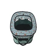 CW073 soft-sided mesh pet playpen
