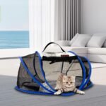 CW057 Pop-Up Mesh Pet Playpen | OEM Pet Product Manufacturer