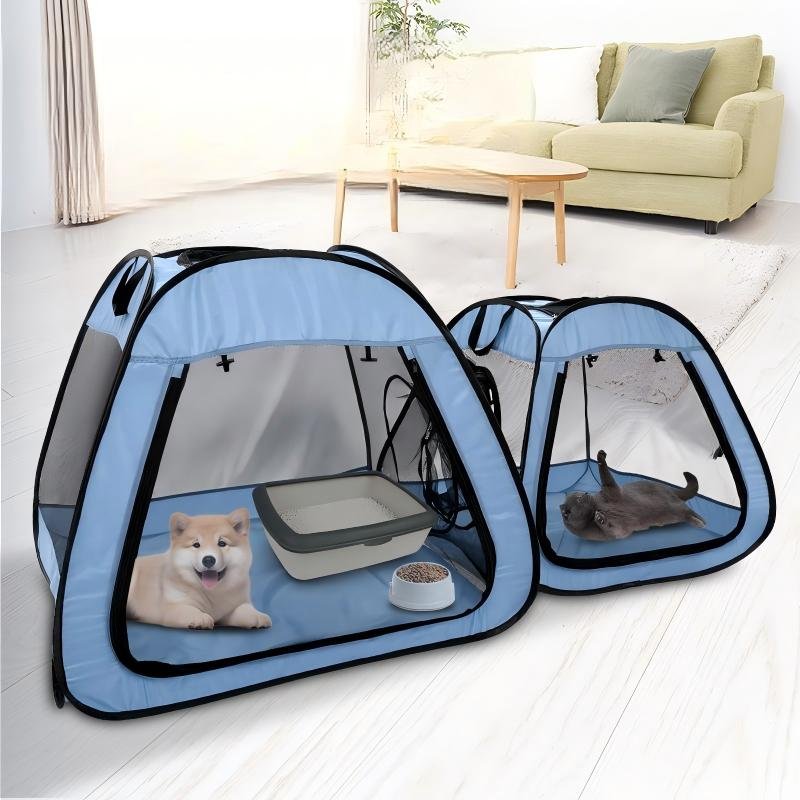 CW048 pop-up mesh pet playpen