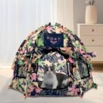 CW046 portable mesh pet tent