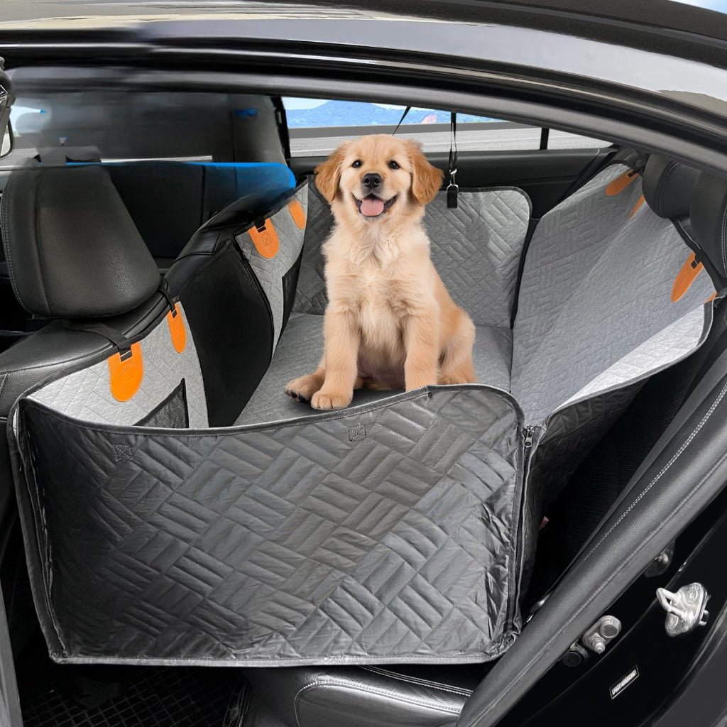 CW067 Water-Resistant Pet Car Seat Cover | OEM Pet Product Manufacturer