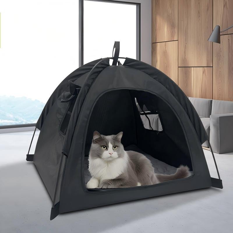 CW044 portable mesh pet tent