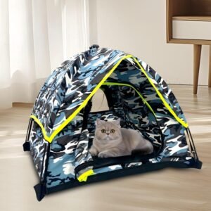 CW039 Camouflage Portable Pet Tent | OEM Pet Product Manufacturer
