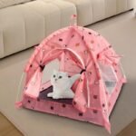 CW032 portable mesh pet tent
