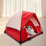 CW035 portable mesh pet tent