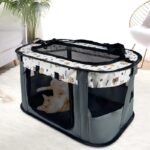 CW029 rectangular foldable pet playpen