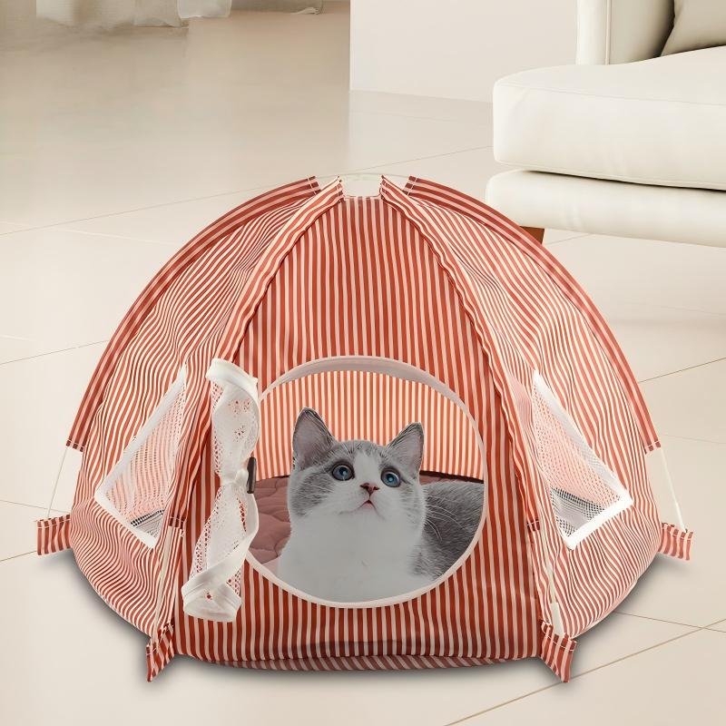 CW020 portable mesh pet tent