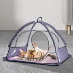 CW023 portable mesh pet tent