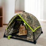 CW037 camouflage portable pet tent