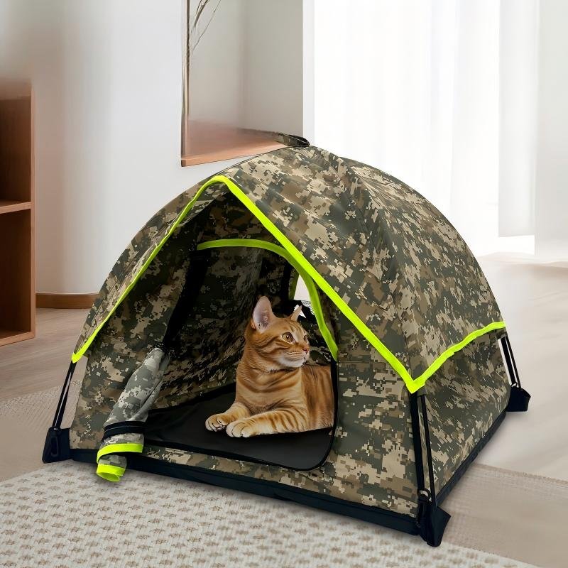 CW037 camouflage portable pet tent