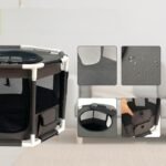 CW071 octagonal frame pet playpen