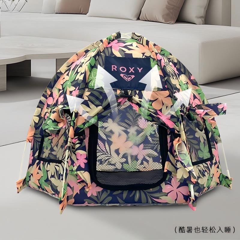 CW046 portable mesh pet tent