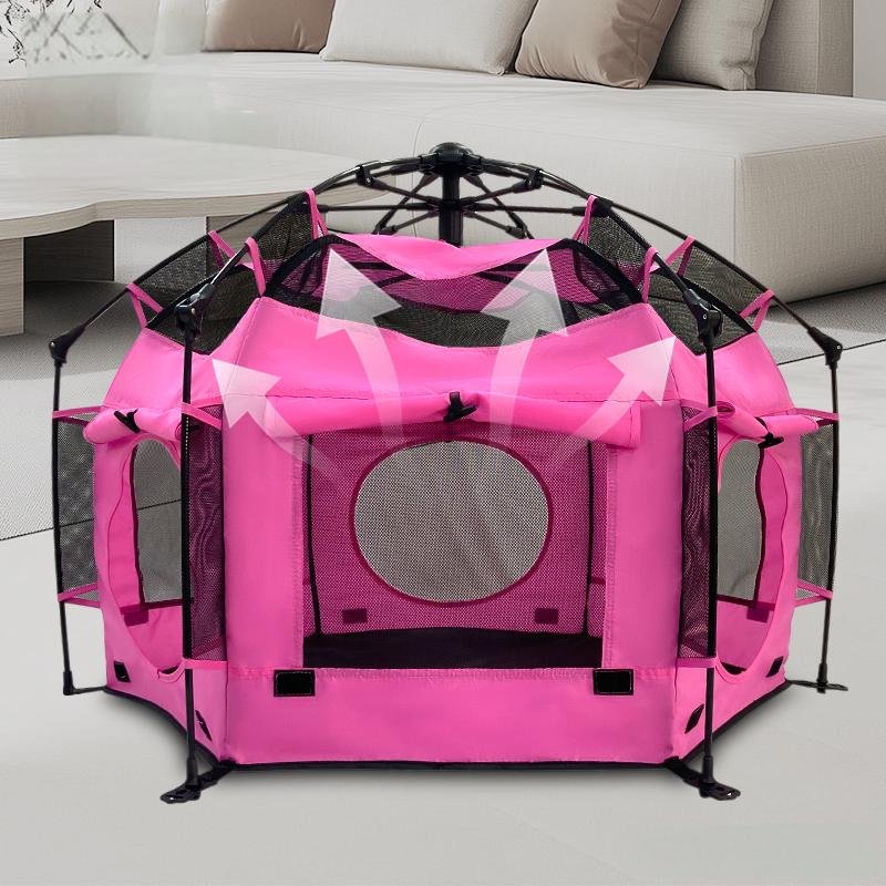 CW064 Large Foldable Pet Playpen | OEM Pet Product Manufacturer