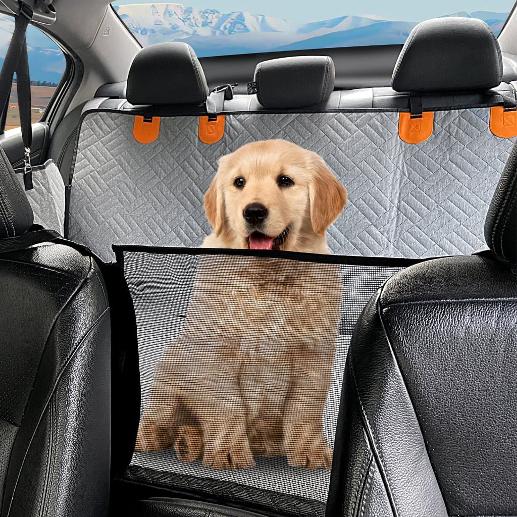 CW067 Water-Resistant Pet Car Seat Cover | OEM Pet Product Manufacturer