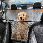 CW067 Water-Resistant Pet Car Seat Cover | OEM Pet Product Manufacturer
