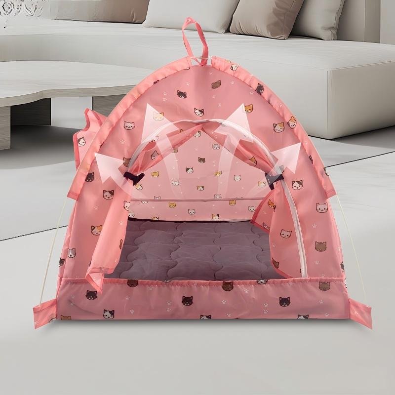 CW032 portable mesh pet tent