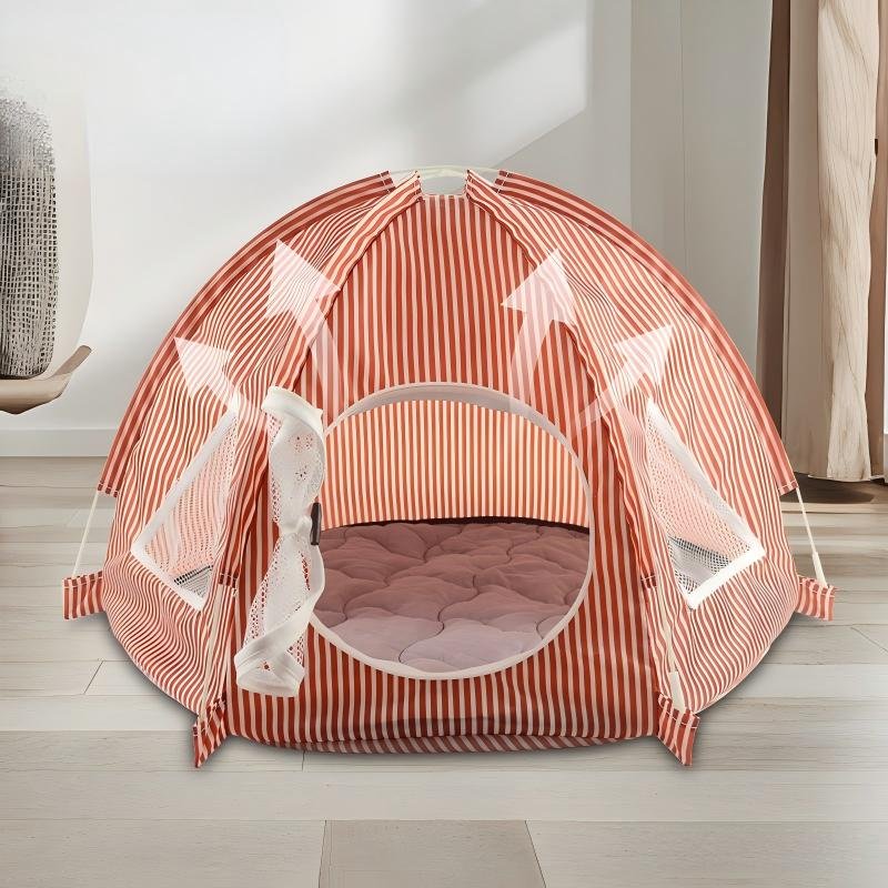 CW020 portable mesh pet tent