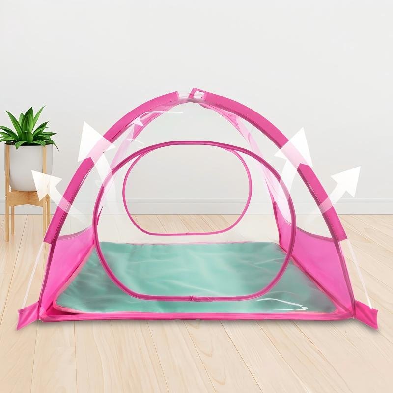 CW016 Portable Mesh Pet Tent | OEM Pet Product Manufacturer