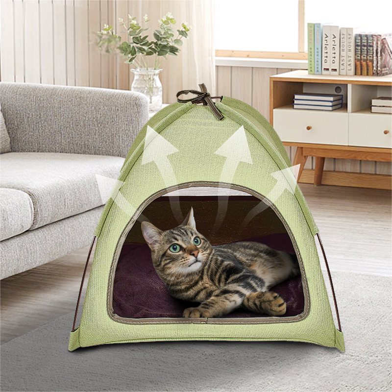 OEM Cat Tent Bed for Indoor Cats