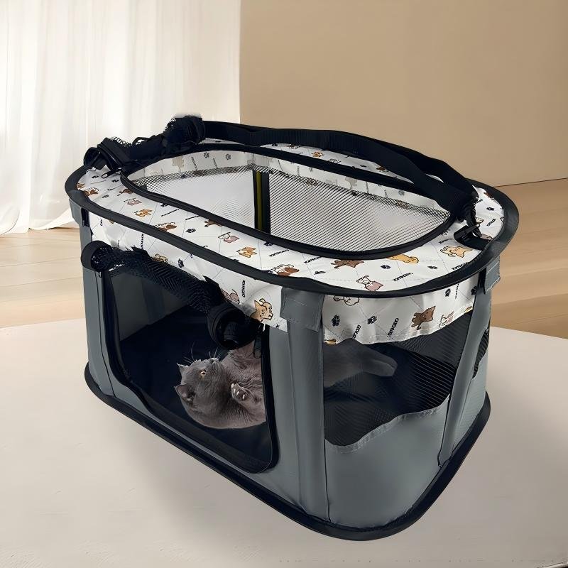 CW029 rectangular foldable pet playpen