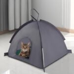 CW018 portable mesh pet tent