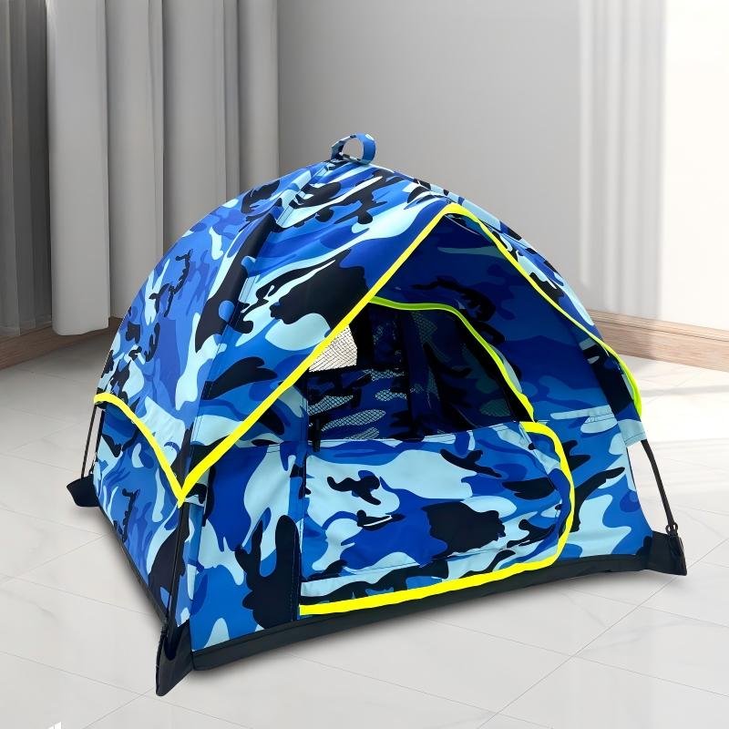 CW038 Camouflage Portable Pet Tent | OEM Pet Product Manufacturer