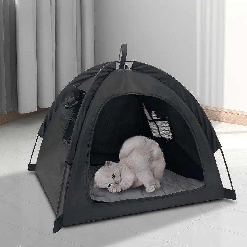 CW044 portable mesh pet tent