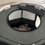 CW071 octagonal frame pet playpen
