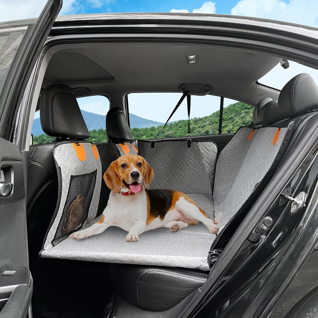 CW067 Water-Resistant Pet Car Seat Cover | OEM Pet Product Manufacturer