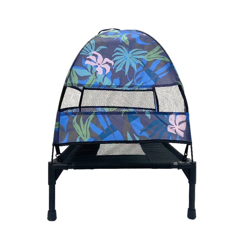 CW040 Elevated Pet Cot with Canopy | OEM Pet Product Manufacturer