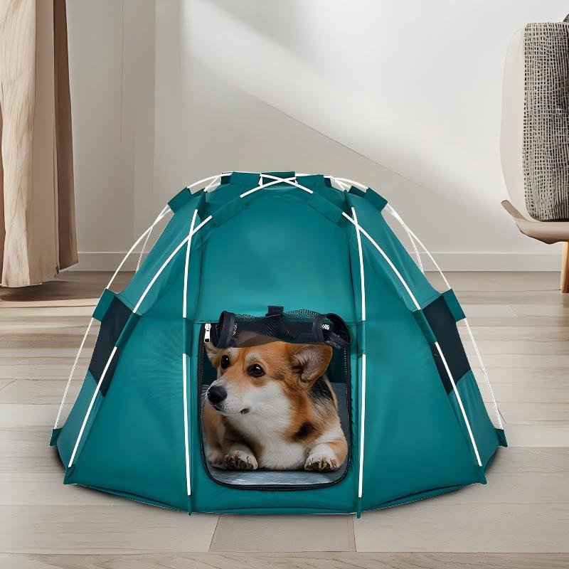 CW002 Portable Dome Pet Tent | OEM Pet Product Manufacturer