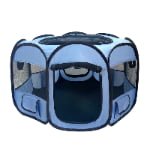 CW072 octagonal mesh pet playpen
