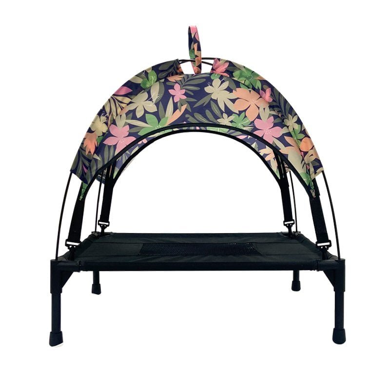 CW041 Elevated Pet Cot with Canopy | OEM Pet Product Manufacturer