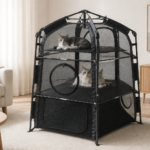 multi-level foldable cat cage manufacturer