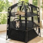 multi-level foldable cat cage manufacturer