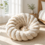 Plush Flower Cat Bed Manufacturer