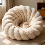 Plush Flower Cat Bed Manufacturer