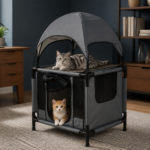 heavy-duty 2-tier pet playpen