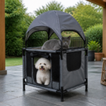 heavy-duty 2-tier pet playpen