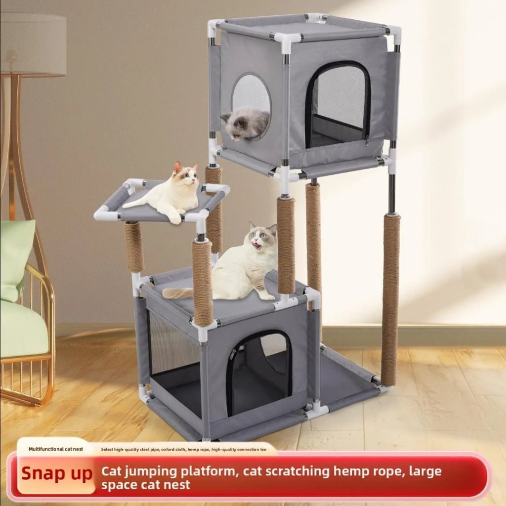 Multi-Level Cat Tree & Climbing Tower | ZRC Pet