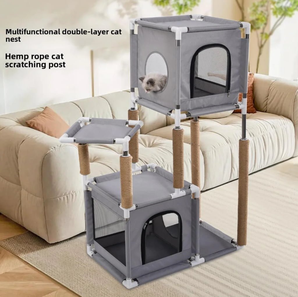 Multi-Level Cat Tree & Climbing Tower | ZRC Pet