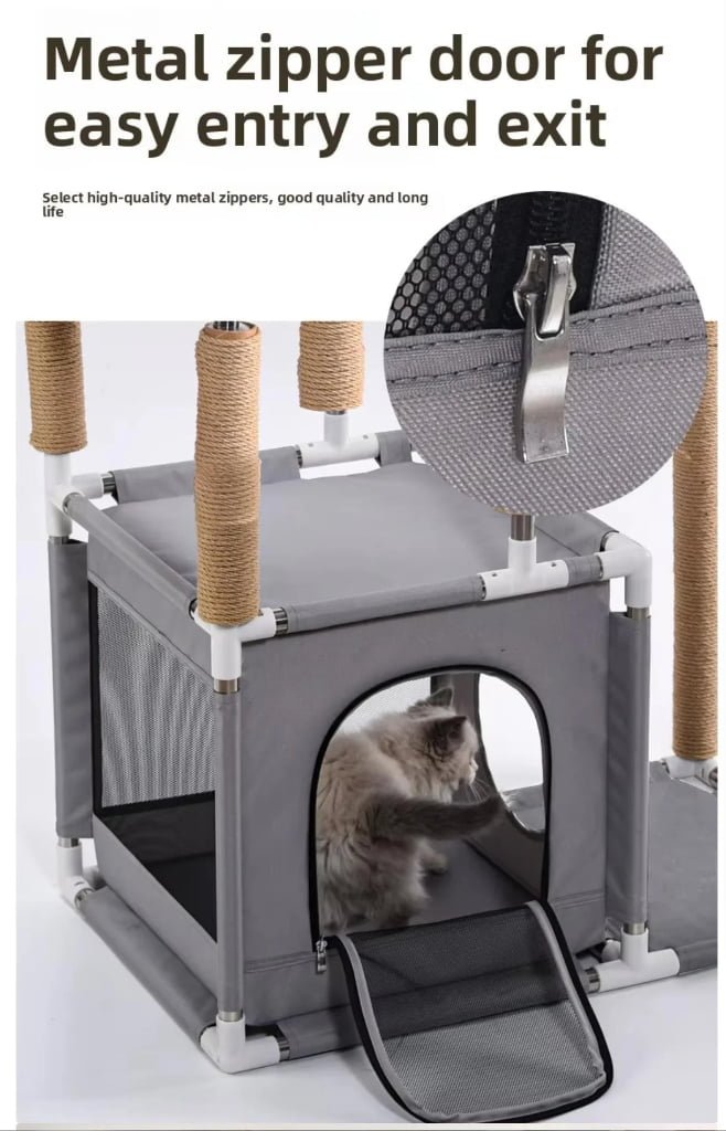 Multi-Level Cat Tree & Climbing Tower | ZRC Pet