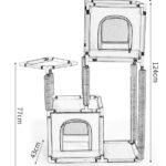 Multi-Level Cat Tree & Climbing Tower | ZRC Pet