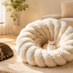 Plush Flower Cat Bed Manufacturer