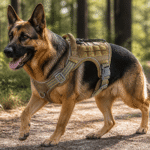 P022 Outdoor Tactical Training Large Dog Harness Reflective | OEM Pet Product Manufacturer