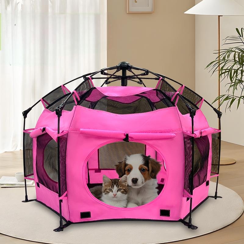 CW064 Large Foldable Pet Playpen | OEM Pet Product Manufacturer