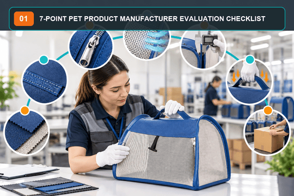 Pet product manufacturer evaluation checklist 7-point pet product manufacturer evaluation checklist