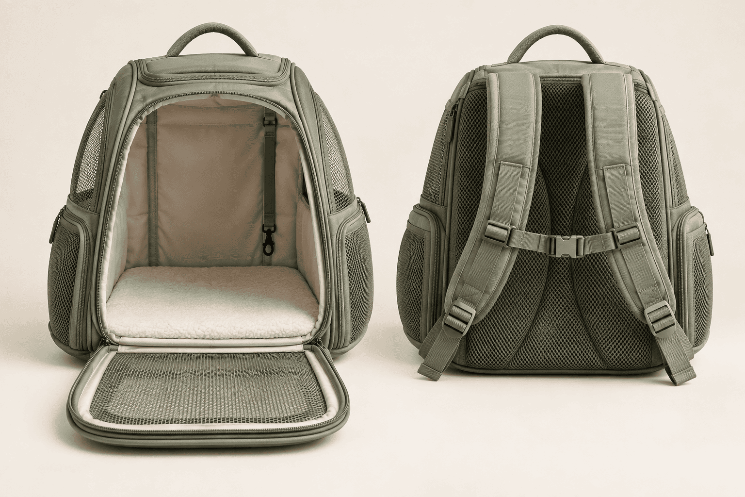 comfortable pet carrier backpack ergonomics