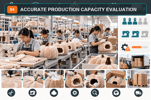 Production capacity evaluation accurate production capacity evaluation