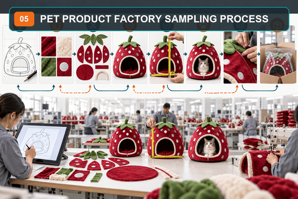 Pet product factory sampling process sampling process evaluation